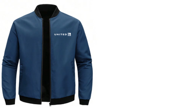 UNTED AIRWAYS LOOSE SOLID COLOR JACKET